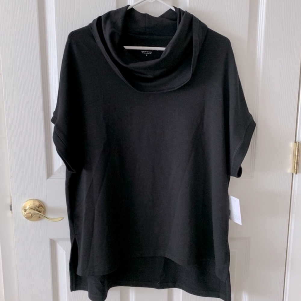 Beyond yoga easy rider cowl neck top